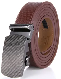 Men's Interlaced Leather Ratchet Belt