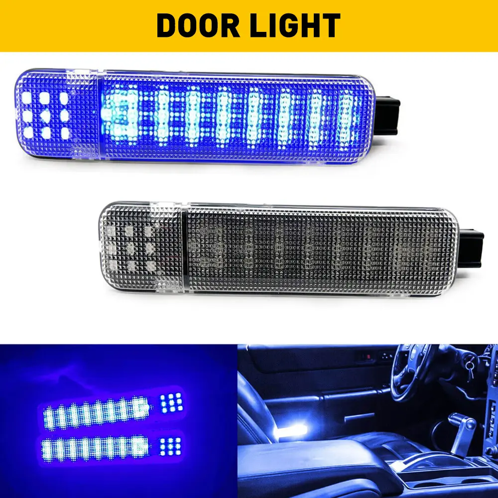 Clear Blue 2PCS