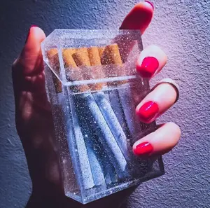 Glitter Cigaratte Case