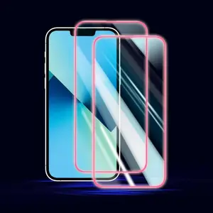 Tempered Glass Phone Screen Protector, 2 Counts HD Clear Phone Screen Protective Film, Phone Accessories Compatible with iPhone 16 15 14 13 12 11 Pro Max, Computer, Cellphone Smartphone, Protection