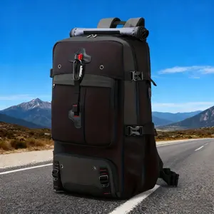 Large Capacity Travel Backpack with Shoe Compartment - Airline Approved, Business, Gym, and Weekend Getaways, Women's Travel Backpack, Framed Backpack, Hiking Pack, Men's Backpack