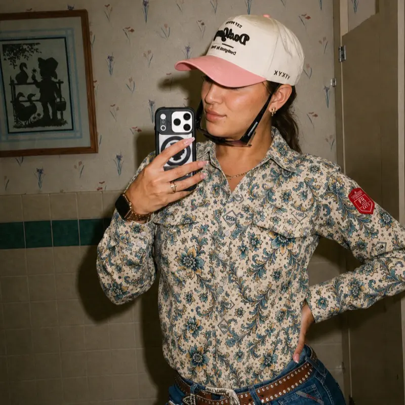Women’s welding flame resistant shirt