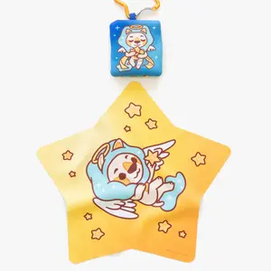 Gabe the Star Lion Microfiber Cloth Keychain Glass/ Screen Cleaner