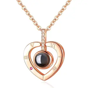 AmVeloci™ 100 Language Crystal Necklace