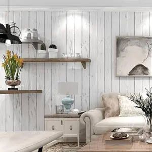 Peel And Stick Wood Grain Pattern Wallpaper, 1 Roll Removable Self Adhesive Wallpaper, Decorative Wall Paper for Home Living Room Bedroom
