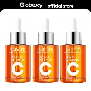 【BUY 1 GET 2 FREE】5X Vitamin C Face Serum, 5 in 1 Active VC+,Skincare for Brightening, Moisturizing, Pore Care-Hydration & Nourishing Facial Essence, Gift for Women (30ml) Dropper-New Year Gift