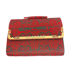 Red Palestine Handbag - High-Quality & Culturally Inspired L7XW10XH2 inches