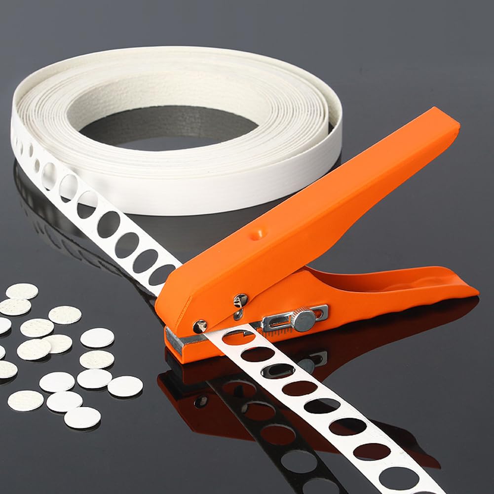 8MM 10MM 15MM Edge Banding Punching Pliers Set Professional Countersink Drill Screw Hole Hat Tool High Hardness Manual Punch Tool for Woodworking Furniture Cabinet Installation and DIY Wood Working Projects