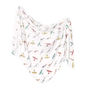 Copper Pearl Knit Swaddle Blanket - Ace