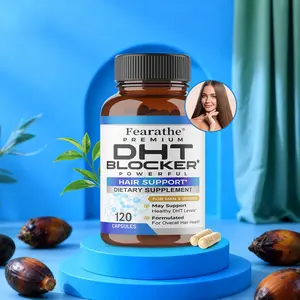 Fearathe DHT Health Supplement,Supports Hair Health,120 Capsules