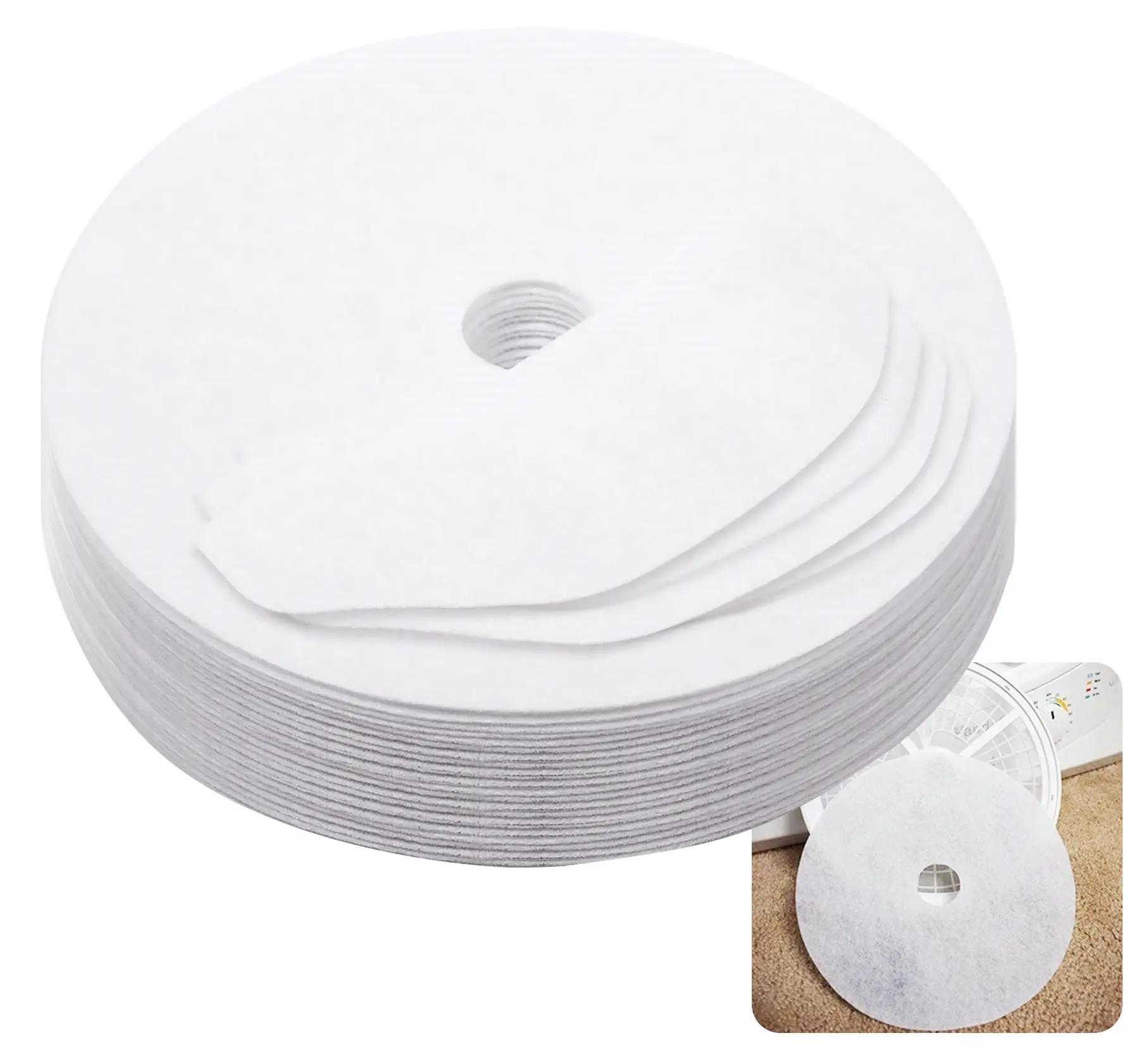 Cloth Dryer Exhaust Filters, 20Pcs Exhaust & Intake Replacement for Panda, Portable Dryer Lint Cleaner Compatible with Panda Magic Chef Sonya Avant, 16 Exhaust Filter 4 Air Intake Filter Easy to Clean