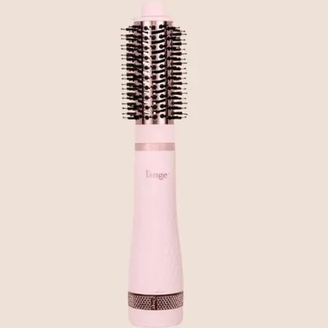 L'ANGE HAIR Multi-Volume Interchangeable Blow Dryer Brush - Ionic Titanium Barrel Hair Styling Appliance with Negative Ion Output, Fast Heating, Twist Controls, Heat-Resistant Cover for Blowout, Smooth Shine, Frizz-Free Silky Straight Results
