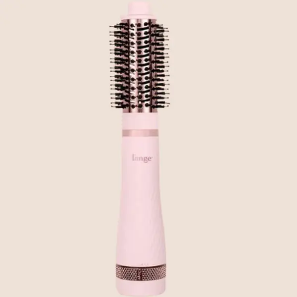 L'ANGE HAIR Multi-Volume Interchangeable Blow Dryer Brush - Ionic Titanium Barrel Hair Styling Appliance with Negative Ion Output, Fast Heating, Twist Controls, Heat-Resistant Cover for Blowout, Smooth Shine, Frizz-Free Silky Straight Results