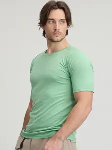 [ACCENT] Men's 100% Merino Reglan Tee