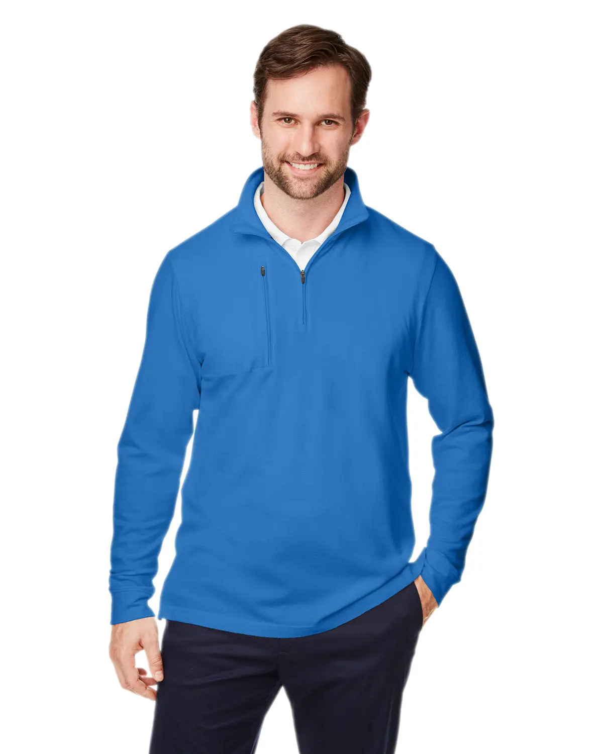 Devon & Jones DG400 New Classics Performance Quarter-Zip Pullover