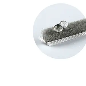 Aluminum alloy door and window sealing strips, wool strips, window interlocking slots, plastic-steel window screens, sealing rubber strips