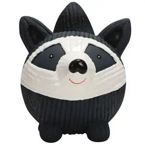 Reggie Raccoon Ruff-Tex® Latex Ball Dog Toy, Large