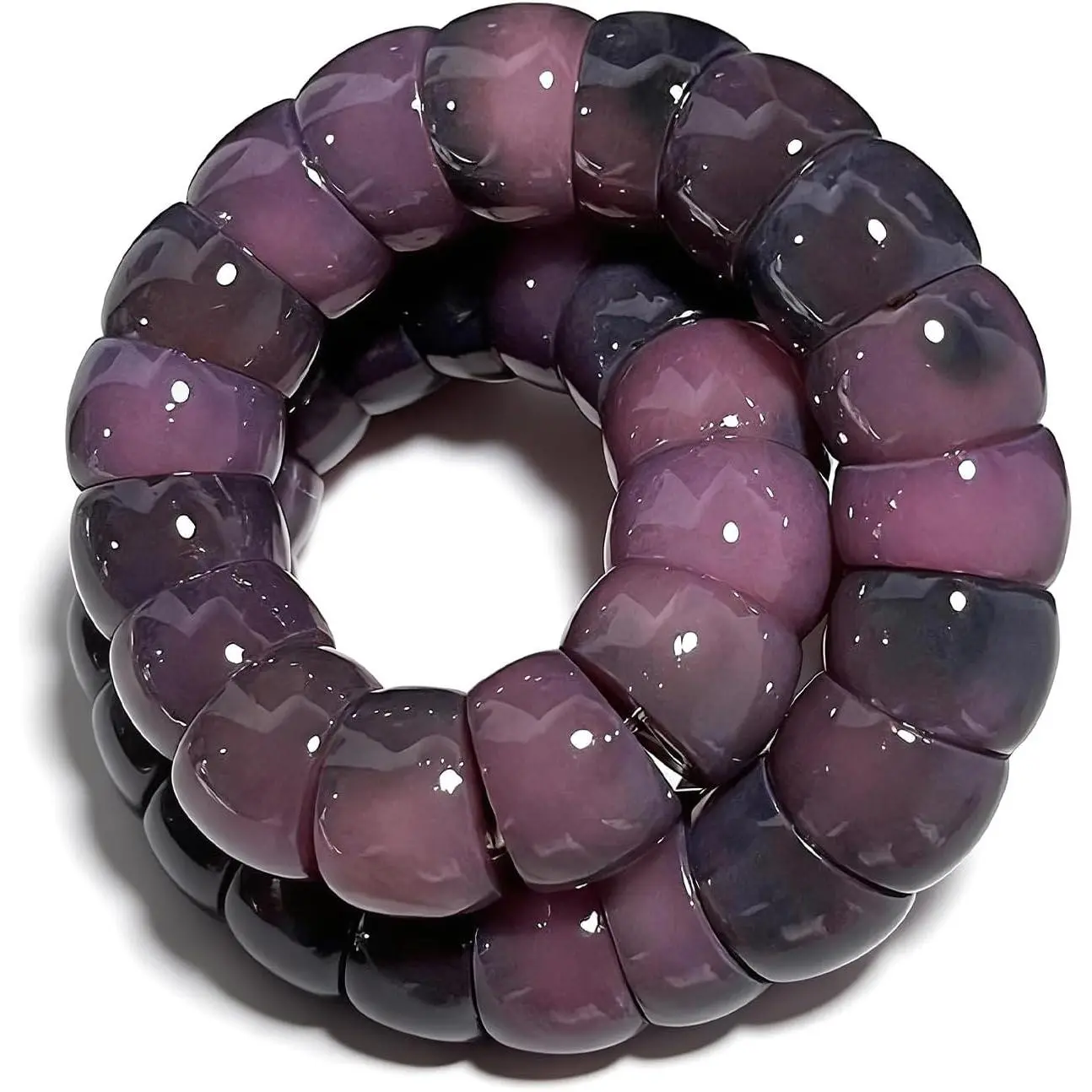 B1: Purple Mixed Bracelet