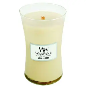 Vanilla Bean - WoodWick 22oz Large Jar Candle Burns 180 Hours