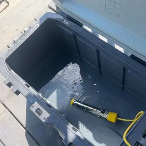 Portable Electric Water Heater Safe Submersible with Smart LCD Monitor for Bathtub & Outdoor Pool Fast Efficient Heating for Camping Trips & Outdoor Showers - Utensils, Kitchen