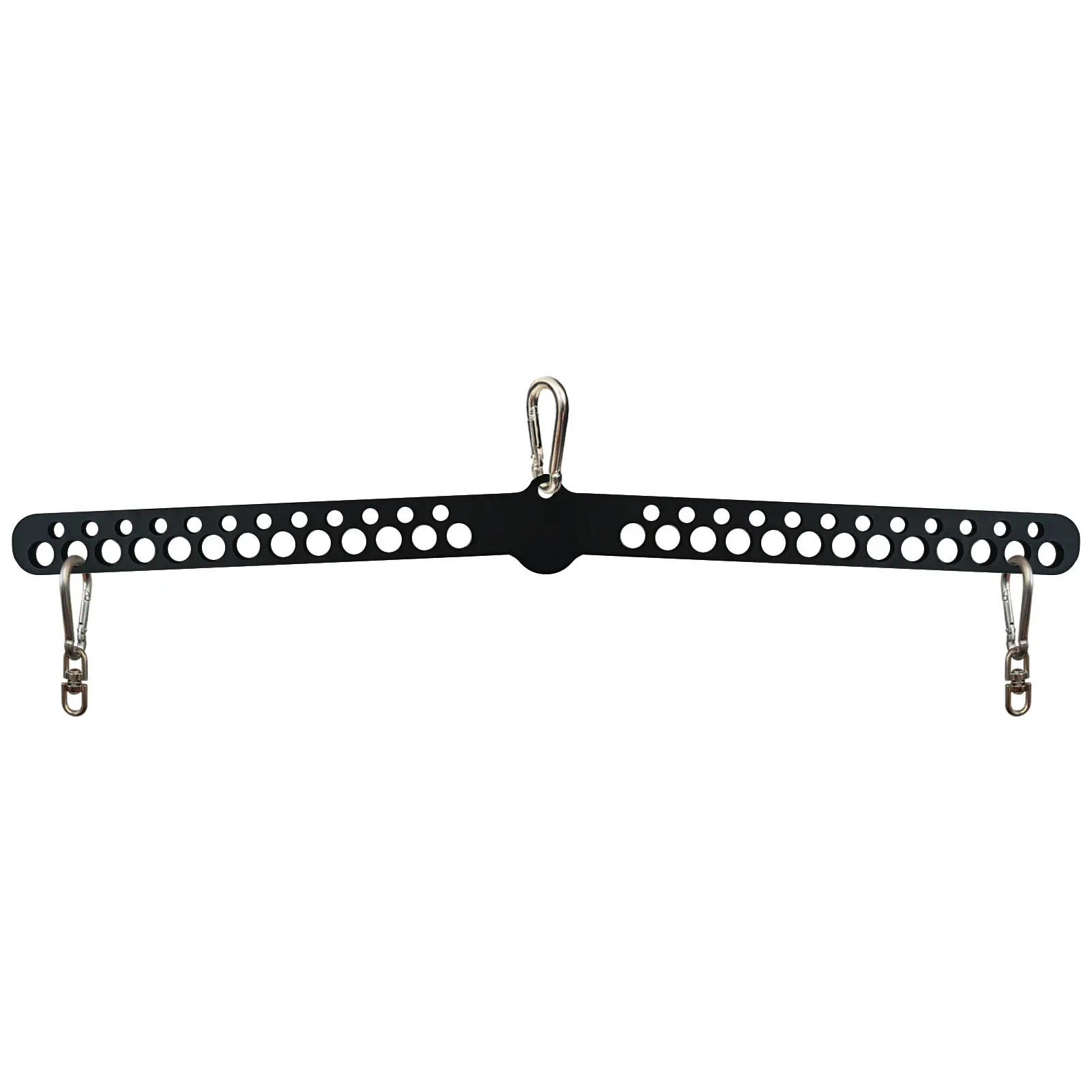 Multi-Grip Lat Pull Down Bar for Home Gym Fitness, Spreader Plate Lat Pulldown Attachments for Pulley System Cable Machine, Fit for Double or Single Exercise Handle