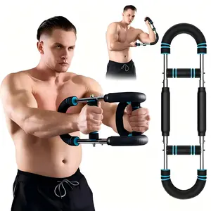 BIGWET Arm Trainer, Adjustable Chest Workout Equipment, Arm Trainer for Men, Chest Trainer for Men, Shoulder Muscle Training, Portable Spring Resistance Home Fitness Equipment SummerVibe twister arm muscle trainer