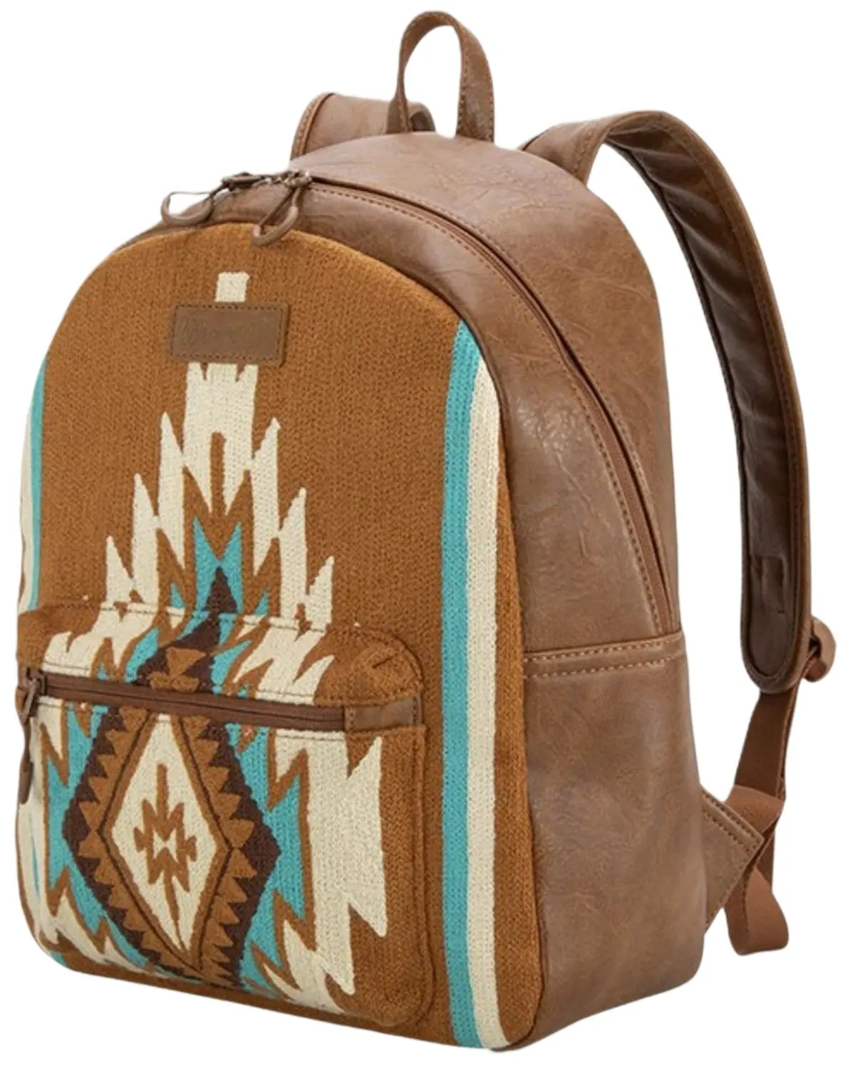 Wrangler Unisex Southwestern Knitted Backpack - Wg174-9115 Br Wrangler Unisex Southwestern Knitted Backpack - Wg174-9115 Br