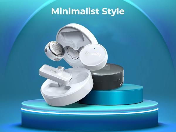 SmallRig S60 USB-C Wireless mini microphone Magnetic Clip Pro Kit for iPhone 17/16 Pro & Android,44H Studio Sound with Noise Cancelling,Compact,Lightweight Design Lavalier Microphone for Content Creation Charging Case Receiver Audio