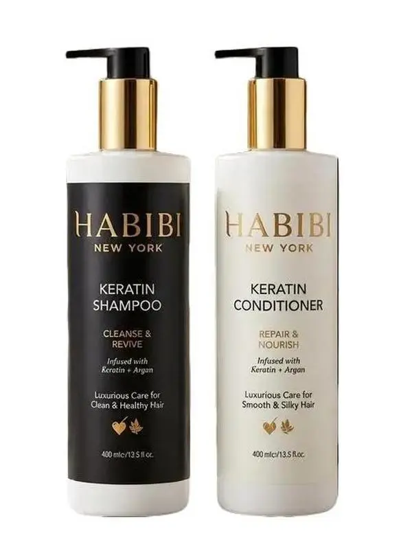 HABIBI NEW YORK Keratin Hair Ritual Haircare Set - 400ml
