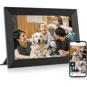 Uhale Digital Picture Frame 32GB Storage 10.1 Inch WiFi  Photo Frames SD Card Slot IPS Touch Screen  Display Auto Rotate Slideshow Share Videos Photos Instantly Send Wishes Remotely