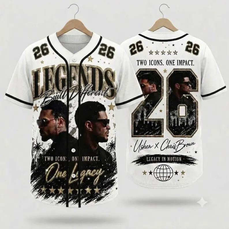 The R&B Baseball Jersey, Gift for concert 2026, Hip Hop Fan Apparel
