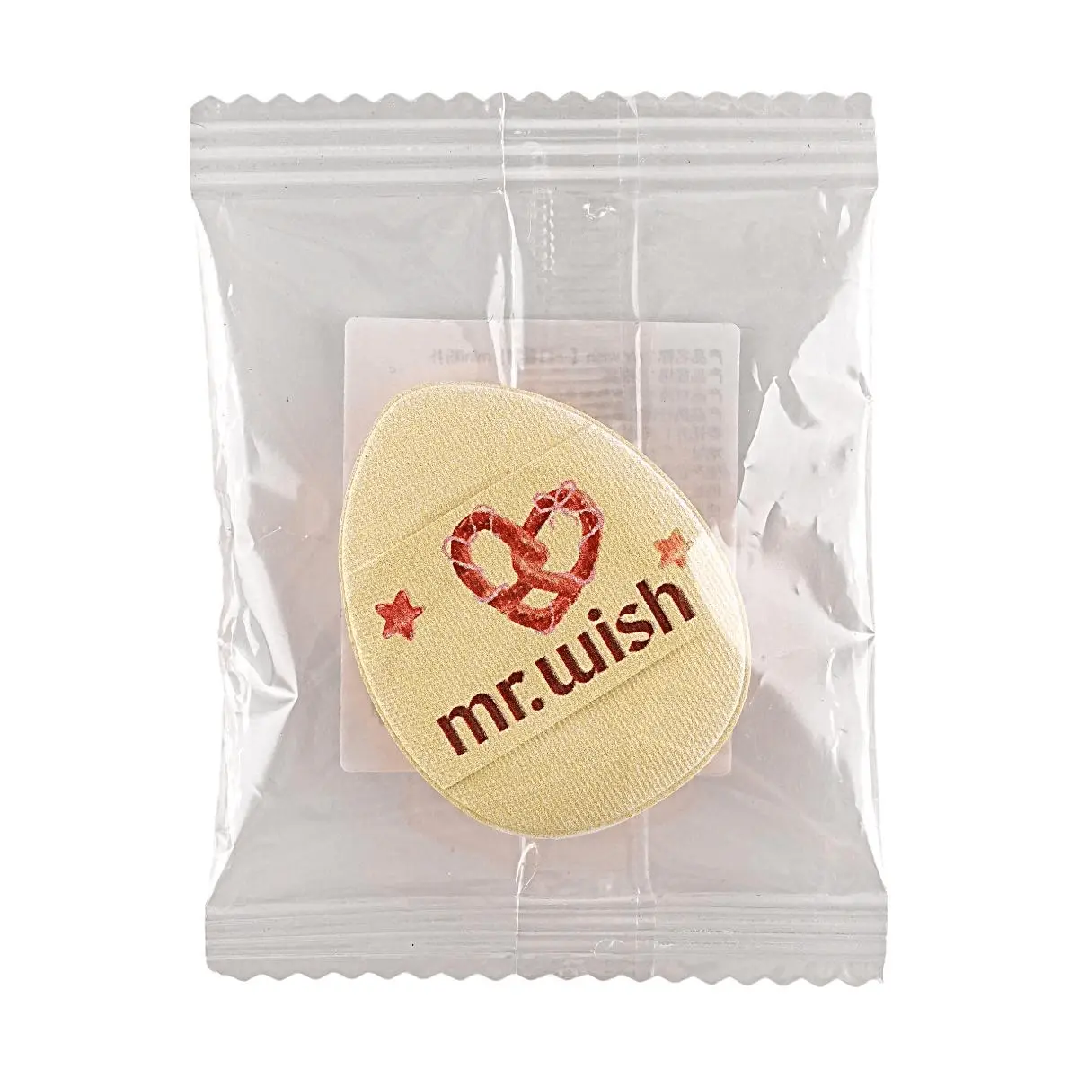 Mr.Wish Mini Powder Puff - Fluffy & Soft Makeup Sponge for Precise Detail Touch-ups, Travel-Friendly