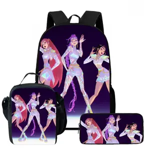 3pcs Backpack Set Sport Travel School Rucksack Gift for Kids Boys Girls