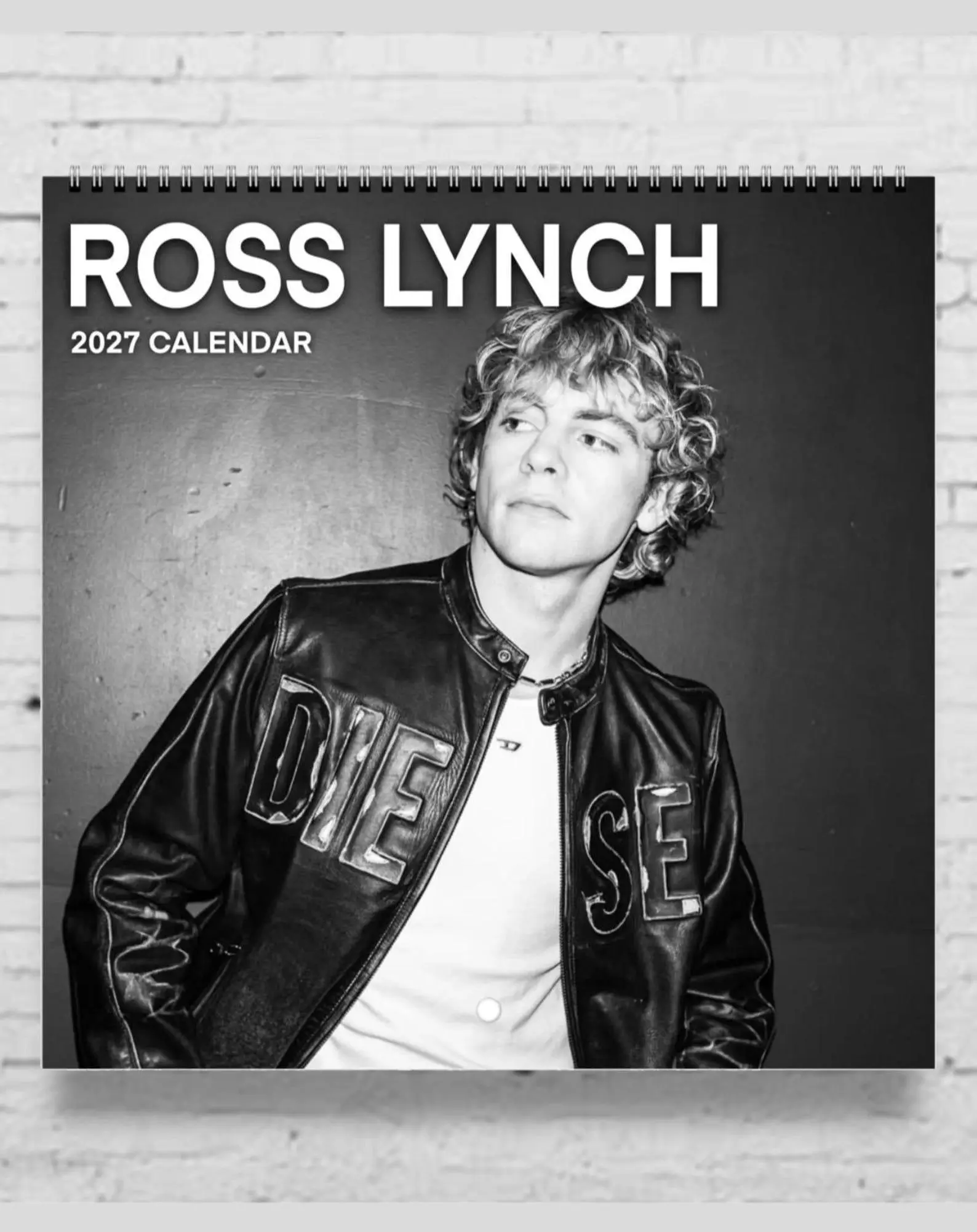 Ross Lynch Calendar 2027 | 2027 Calendar | Ross Lynch Merch | Ross Lynch Shirt | 2027 Wall Calendar | Ross Lynch Gift Merch