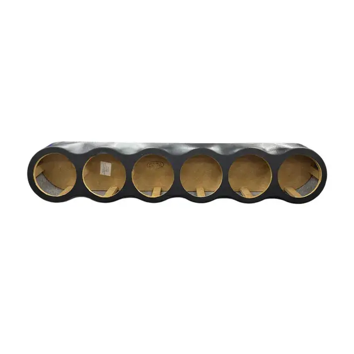 (6) 6.5" Speaker Roof Rack Headliner Enclosure Vinyl Box Pod For Apocalypse Speakers