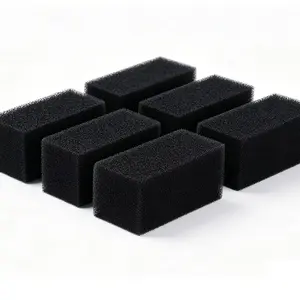 6pcs Aquarium Filter Pads, Fish Tank Filter Cotton, Durable Aquarium Accessories, Foam Sponge, Suitable for Fish Tanks