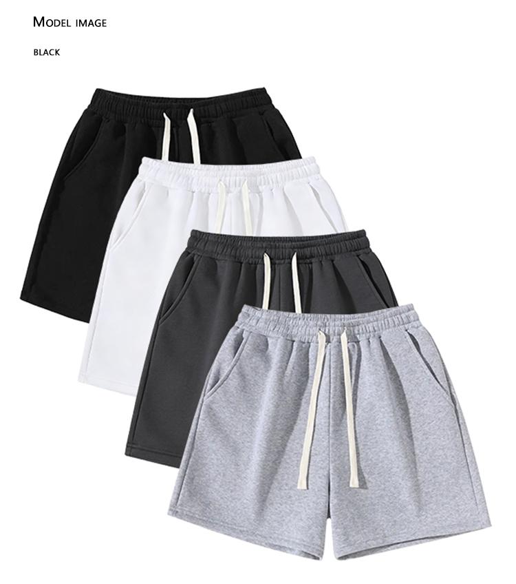 #FathersDayGift,4 Pack Men’s solid-color drawstring loose straight shorts,Versatile Basic knit athletic pants,Minimalist casual unisex sports shorts,plain beach shorts,for Daily wear,outdoor,day outings,seaside vacations,summer Everyday Menswear Trouser