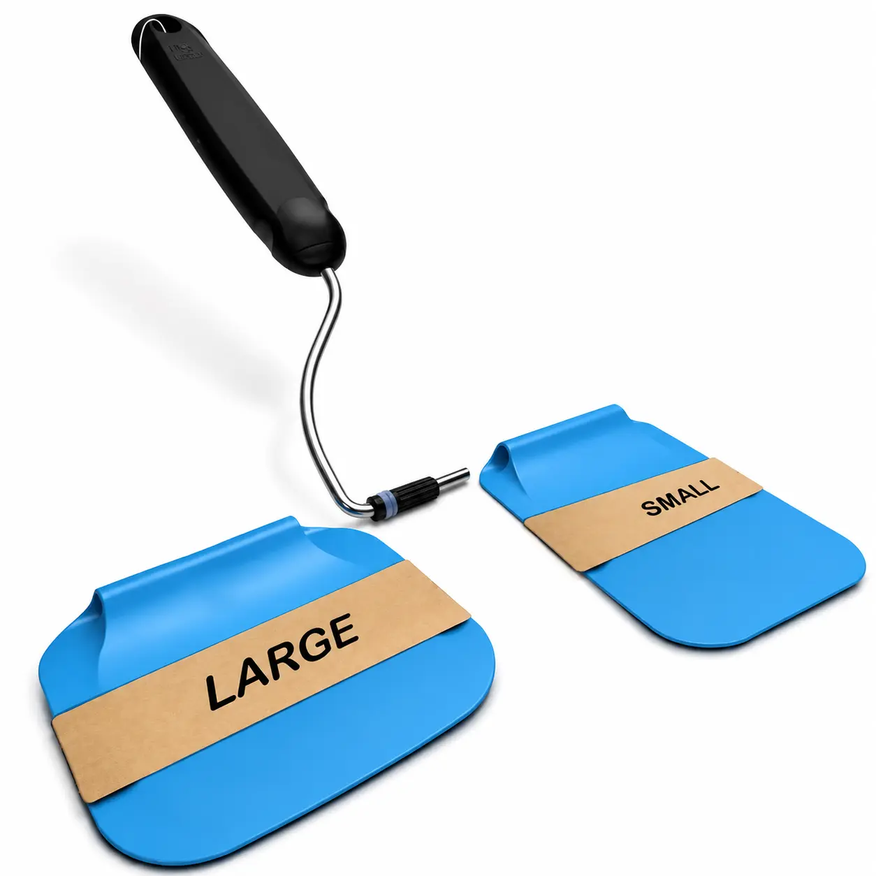 Blue Adjustable Angle Kitchen Spatula withReplaceable Head - New PPSU Material,Lightweight, Heat-Resistant, Non-StickCookware Friendly Utensils for Kitchen,Flipping Eggs, Pancakes