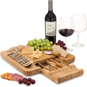 Cheese Board Set With Cutlery