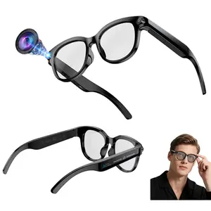AI Glasses with Camera ,2MP Anti-Shake  Camera Smart Glasses, Hands-free Video Recording, Support Ai Object Recognition ,AI Real Time Translation , AI Voice Control , Bluetooth Calling ,Music on the GO ,Sunglasses