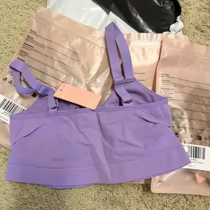 FeelinGirl #live1 Women's Wireless Bra Comfort up to 44DD No Padding No Underwire Unlined Cami Bra Seamless Sports Bra for Everyday Wear Breathable and Stretchy Springtok