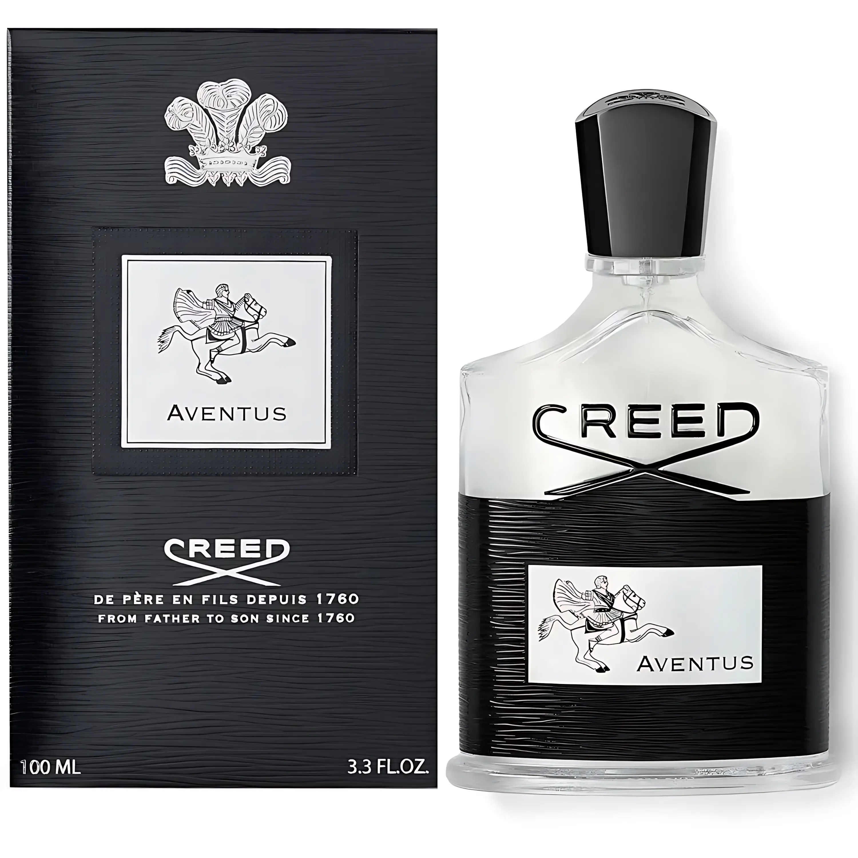 Creed Aventus For Men's 3.3 Oz, Citrus Fresh Fruity Dry Woods
