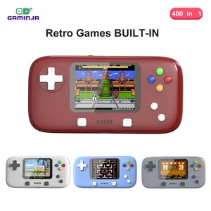 YLW 2.8 "TFT Color Screen Hand-held Classic Game Players 400 Classic Games Built-inPortable Retro Classic Edition Video Game Player