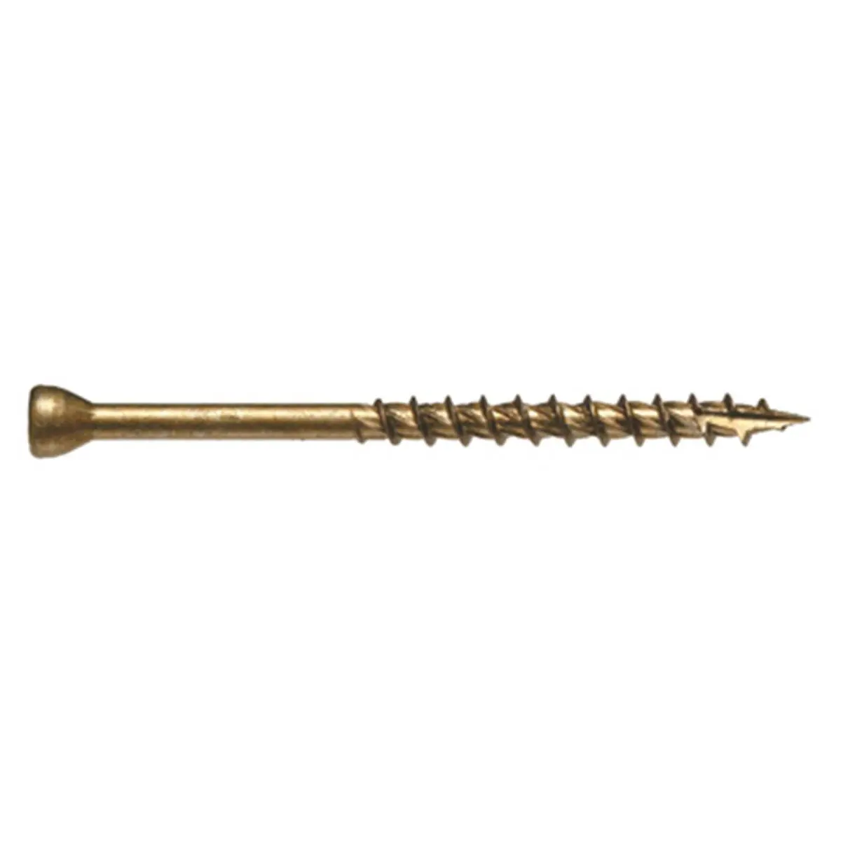 hillman Trim Screws, No. 8 x 2.5 in. Star Drive Flat Head Screw with Coarse Serrated Threads, 2000-Hour Durability for Sailing & Water Sports, Flat Head Screws