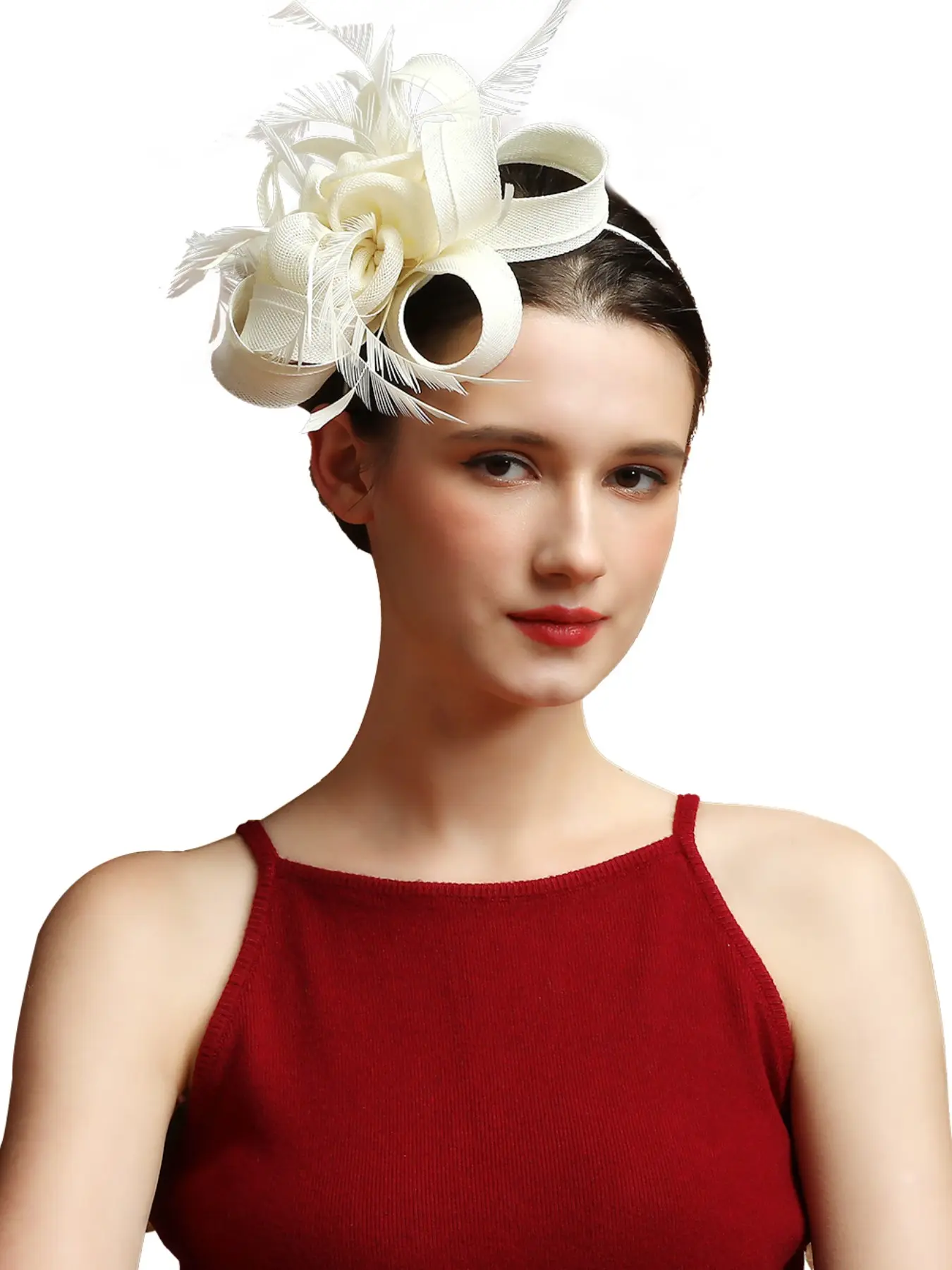 1pcs Fascinator Hat Church Hat Women Tea Party Hats Kentucky 