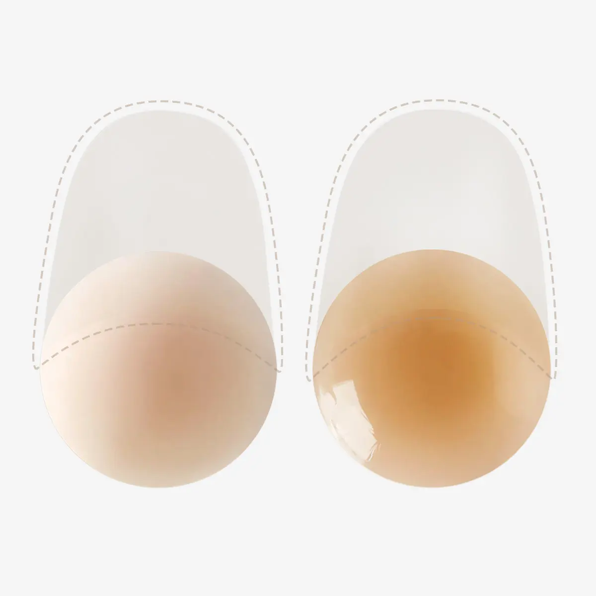LUCKMEEY Nipple Cover Companion - Invisible Chest Lifting Tape for a natural beautiful bust shape,Breathable All - Day Wear, Waterproof & Reusable Gift with Purchase Nipple Cover