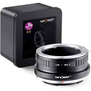 K&F Concept Lens Mount Adapter L/R-NIK Z Manual Focus Compatible with Leica R Lens to Nikon Z Mount Camera Body
