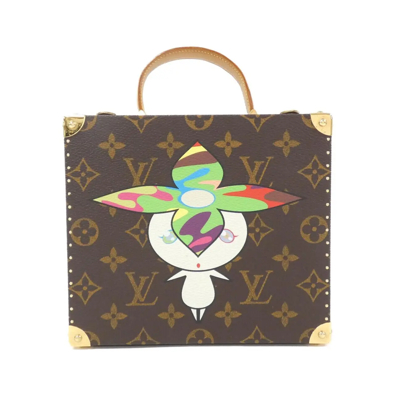 Pre-owned Louis Vuitton Canvas Shoulder Bags Monogram Hardcase Bag Limited
