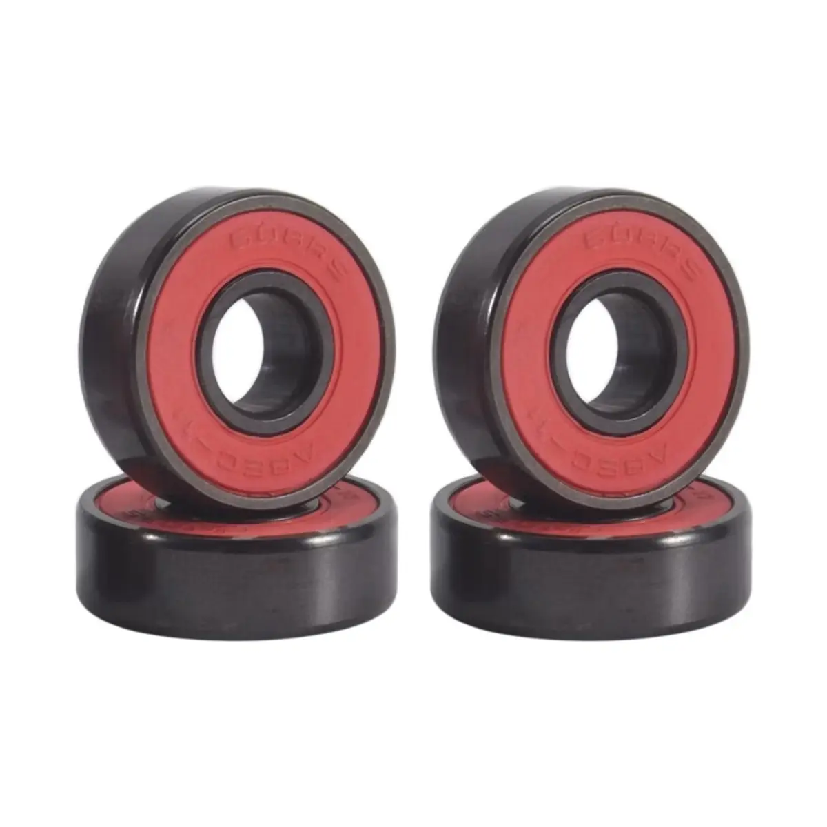 Household Appliance Parts & Accessories 4-Pack Ceramic Composite Skateboard Wheel Bearings, 22x8x7mm Double Shield, High-Speed, High-Temperature Resistance, Corrosion Resistance, Wear-Resistant for Skateboarding & Corrosive Environments