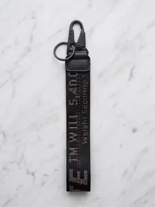 Car Keychain with Fabric Wrist Lanyard, Durable Unisex Key Ring for Car Keys, Wallets, Bags and Jeansv